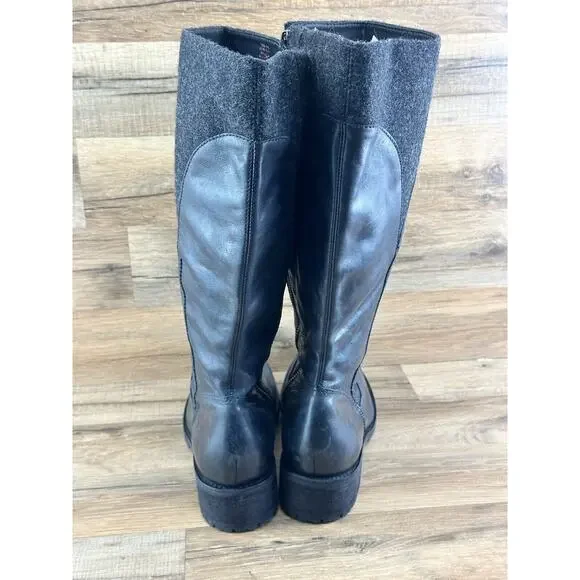 L.L. Bean Women’s Deerfield Leather/Wool Boots size 11 - Picture 5 of 12